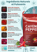 Charger l'image dans la galerie, Cayenne Pepper — La Formule 12-en-1 pour Plus d’Énergie, de Vitalité et d’Endurance
